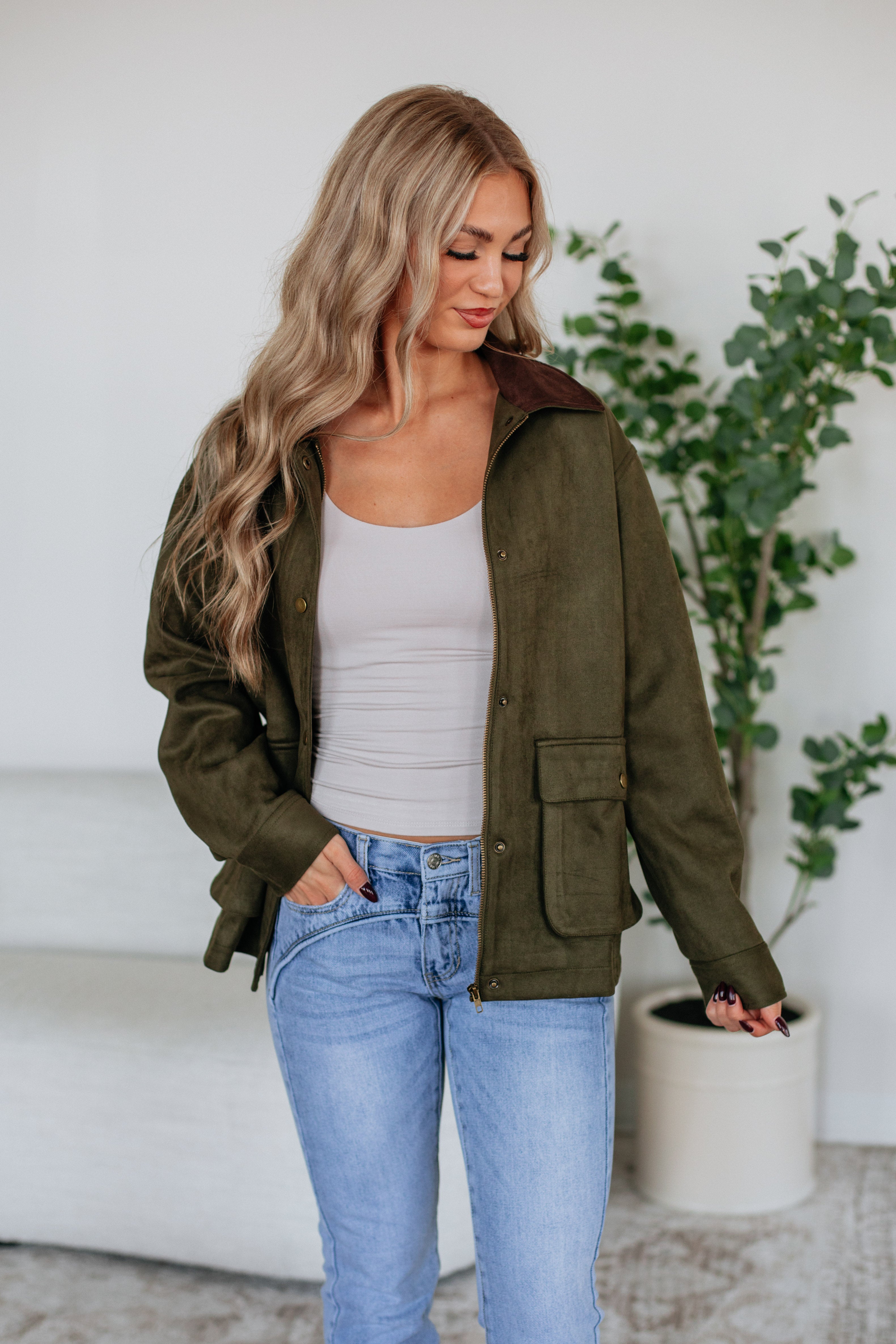 Maren Suede Jacket - Image 6