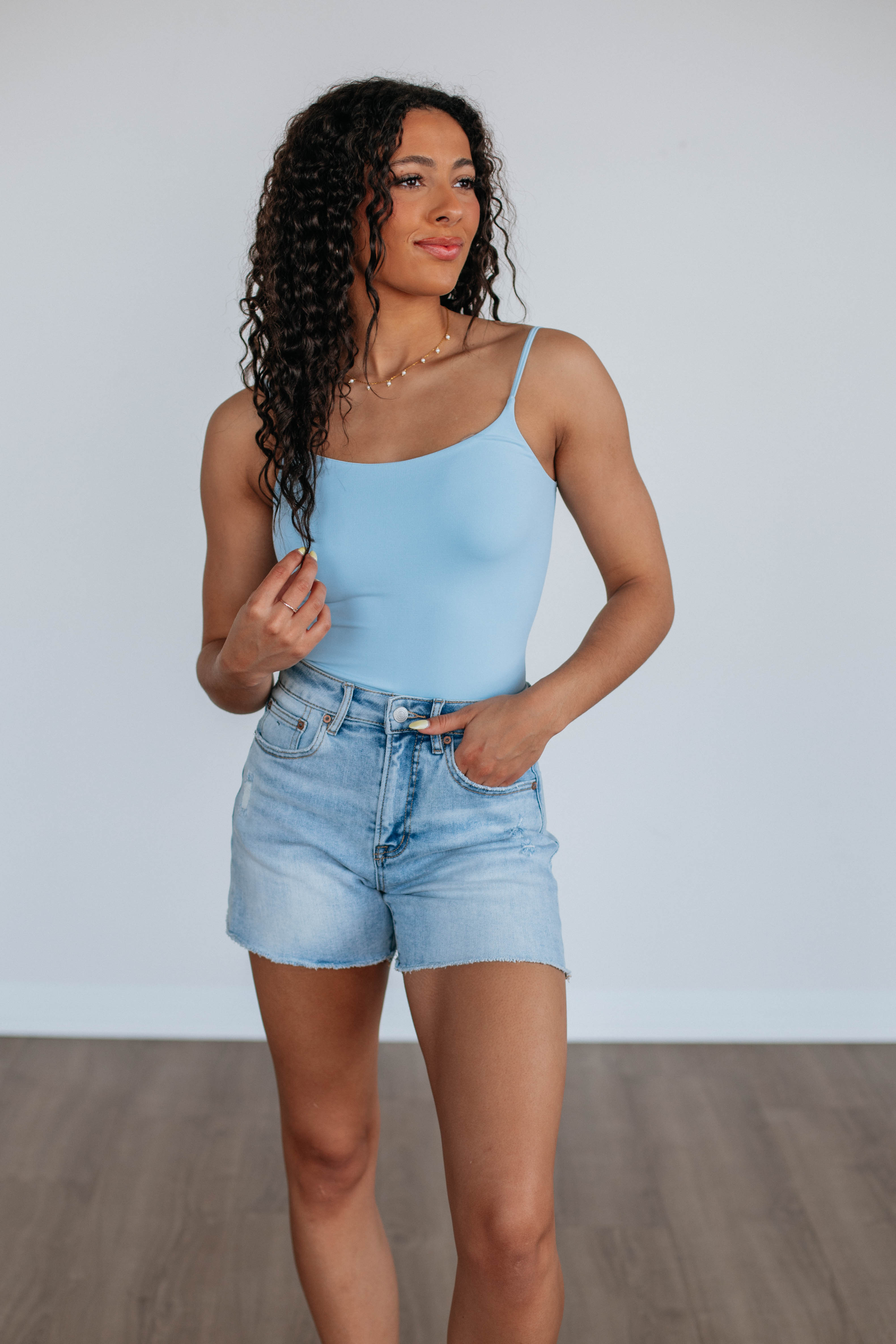 Double Take Bodysuit - Sky Blue - Image 3