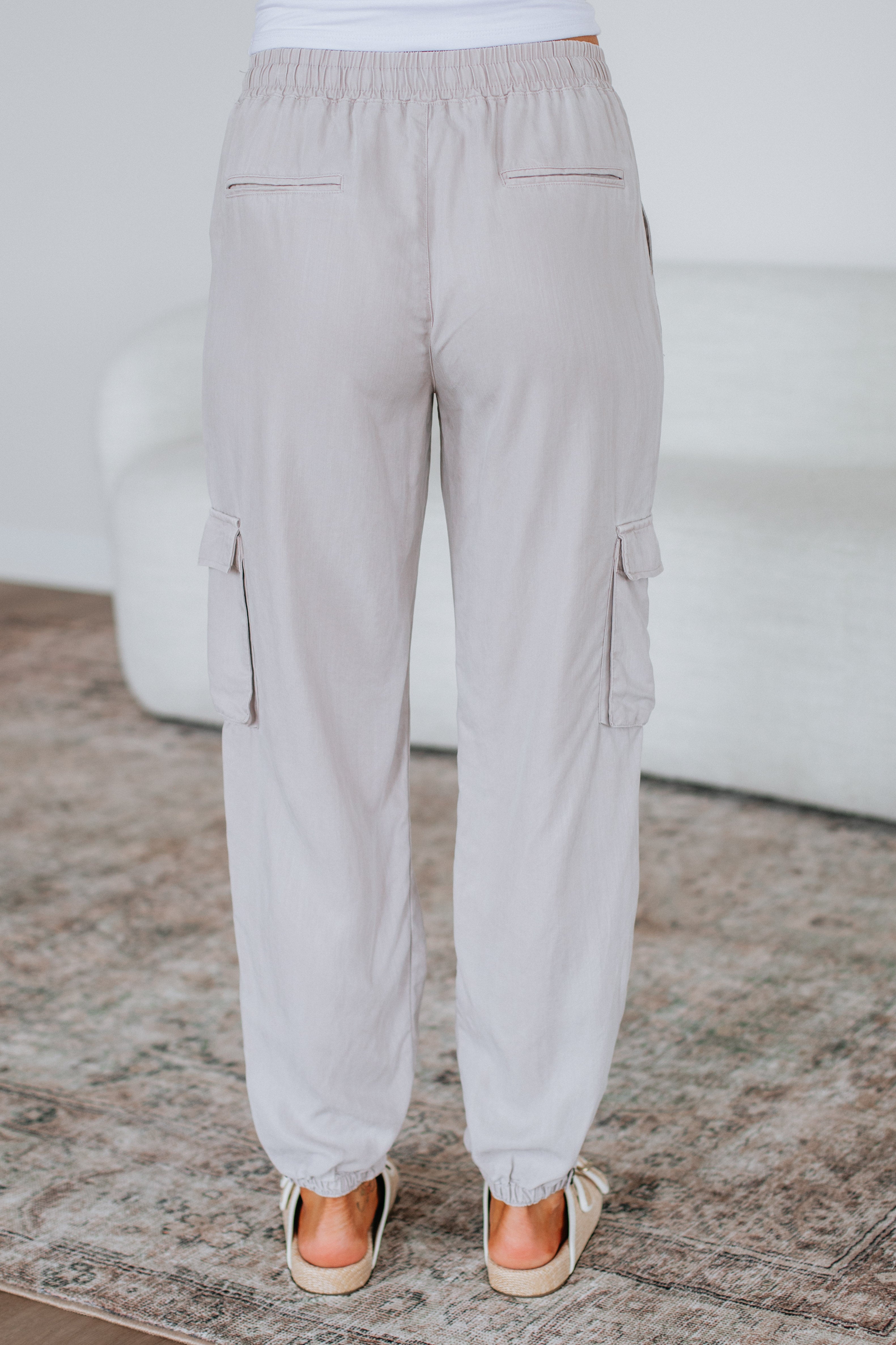 Bodie Cargo Joggers - Stone - Image 7