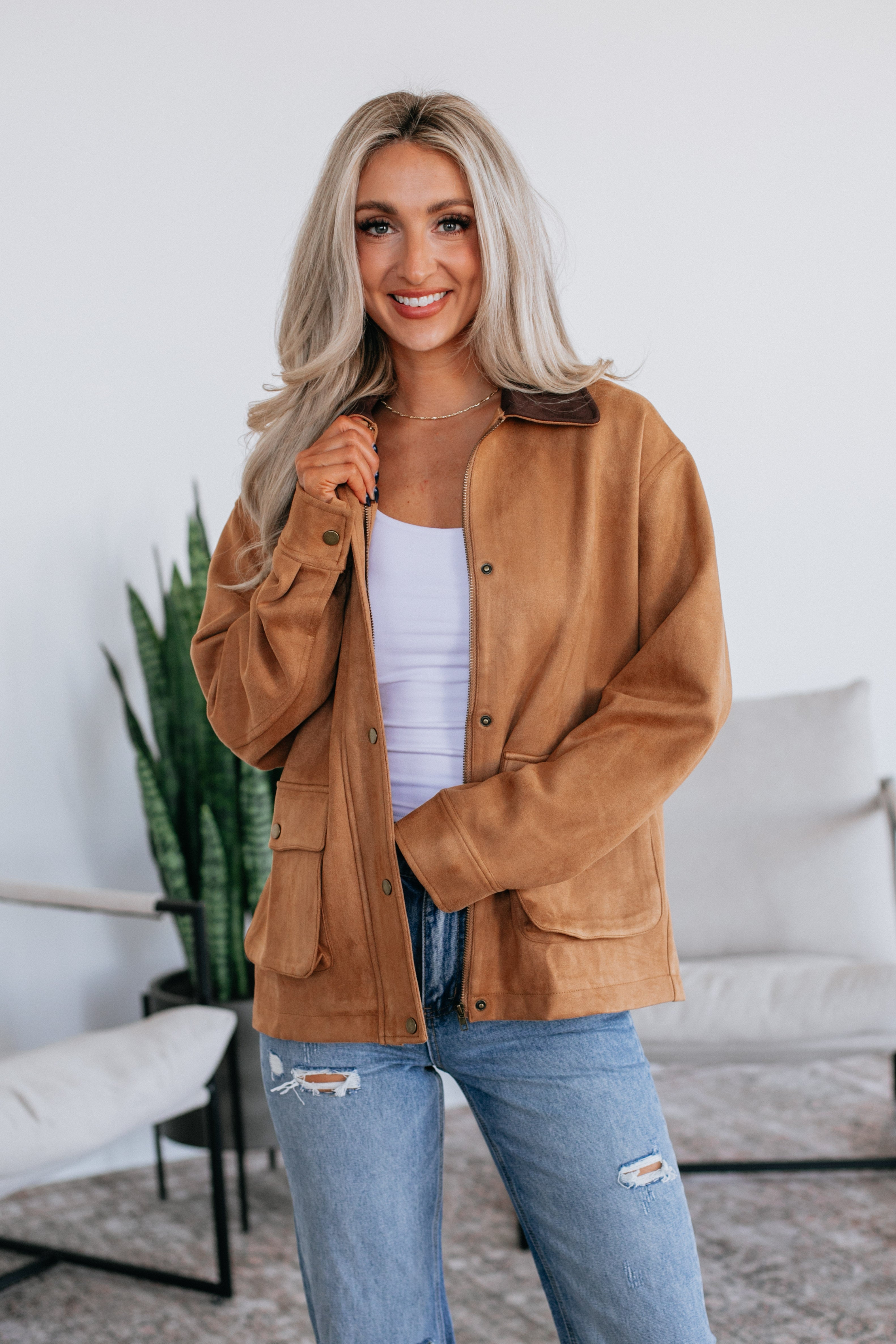 Maren Suede Jacket - Image 3