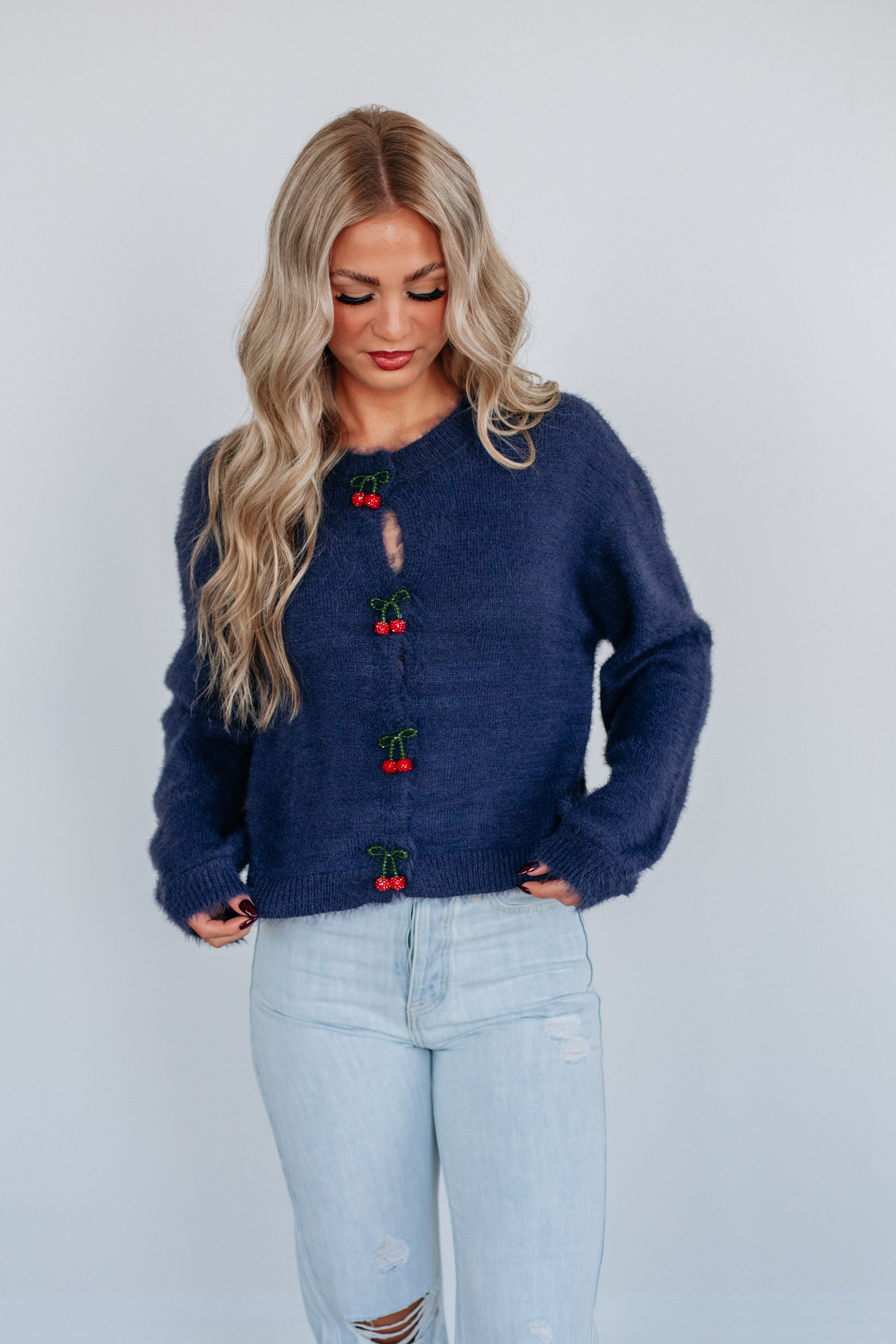 Sweet As Cherry Pie Cardigan - Image 4